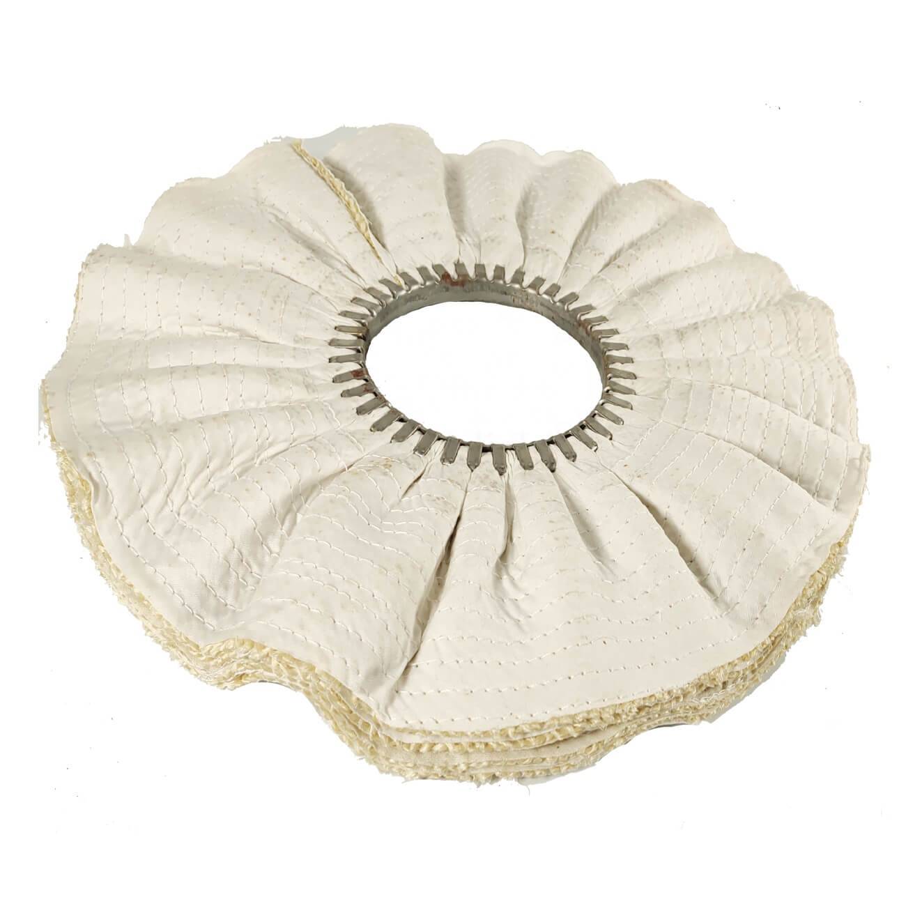 16"x 4ply Airway Sisal Polishing Wheel For Metal Polishing With 5" Center